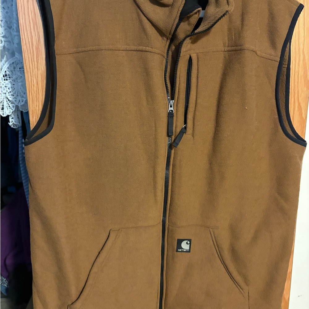 Carhartt Brown Sleeveless Vest